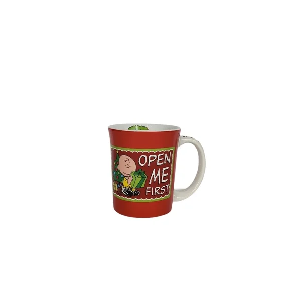 Charlie Brown Snoopy Christmas Gift Coffee Mug Cup - Picture 6 of 6